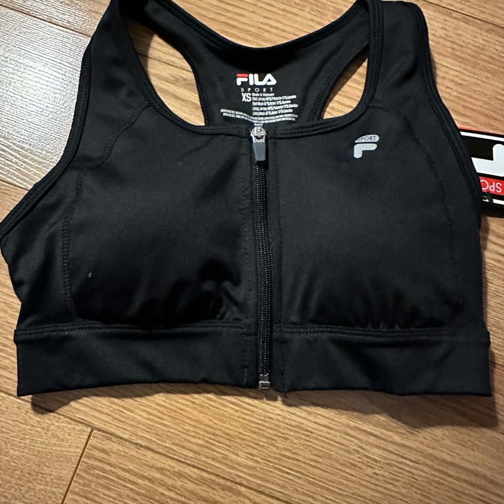 Fila Women's Black Sports Bra